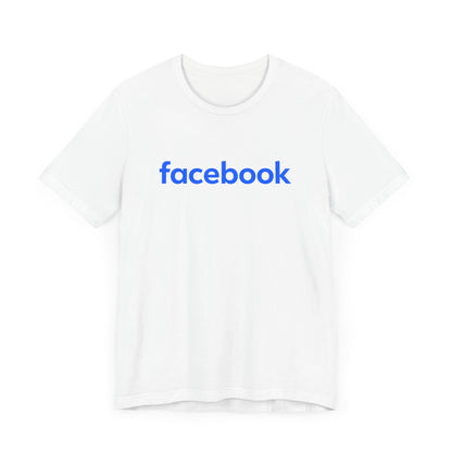 Facebook Logo Adult T-Shirt