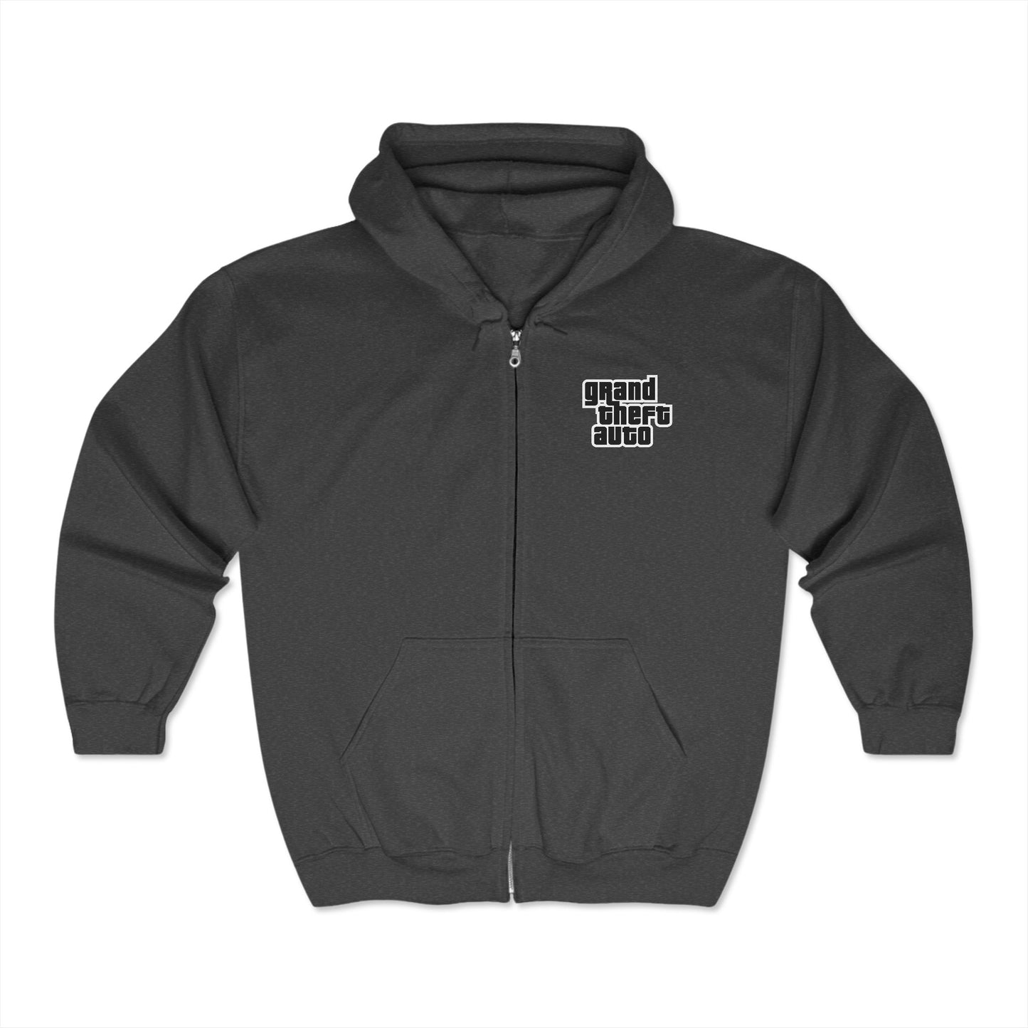 GRAND THEFT AUTO Adult Zip-Up Hoodie