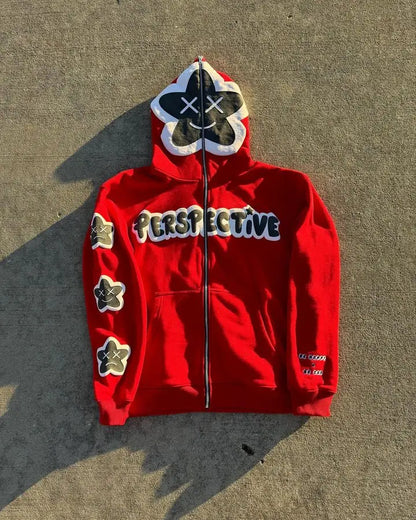 Perspective Zip-Up Hoodie