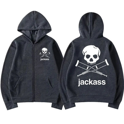Jackass Movie Zip-Up Hoodie
