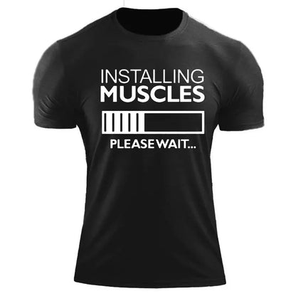 Installing Muscles T-Shirt