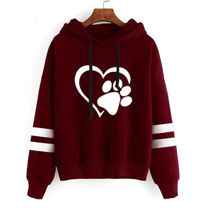 Dog Paw Hoodie
