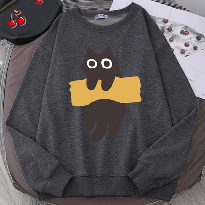 Taped Cat Sweatshirt