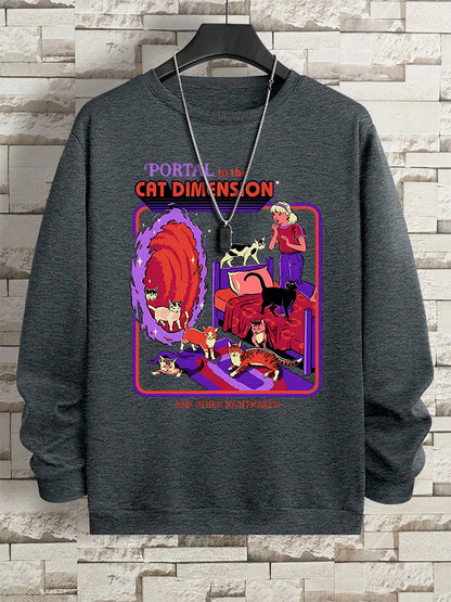 Staves Rhodes Cat Dimension Sweatshirt