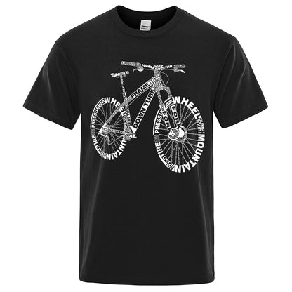 Alphabetic Mountain Bike T-Shirt