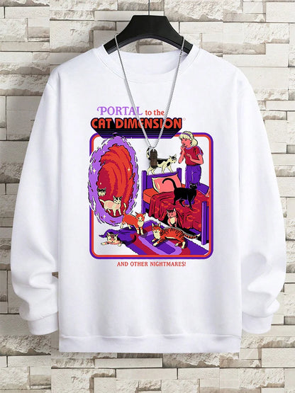 Staves Rhodes Cat Dimension Sweatshirt