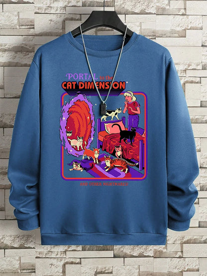 Staves Rhodes Cat Dimension Sweatshirt