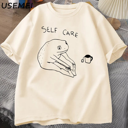 Self Care Frog Guide T-Shirt