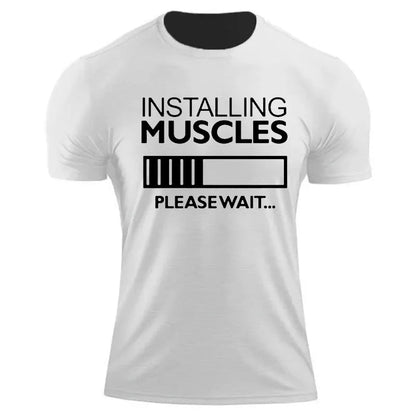Installing Muscles T-Shirt