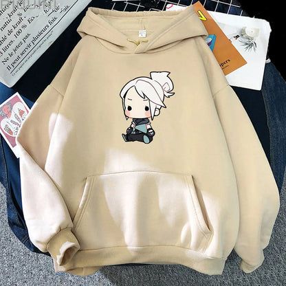 Valorant Anime Cartoon Hoodie